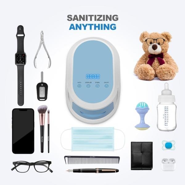 Caja desinfectante UV 2023, para limpiador CPAP y máquina desinfectante TURBCLEAN - Imagen 2