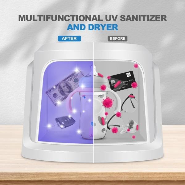 Caja desinfectante UV 2023, para limpiador CPAP y máquina desinfectante TURBCLEAN - Imagen 4