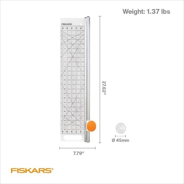 Guillotina con regla de 15 cm x 60 cm - Fiskars, 195130-1001 - Imagen 2