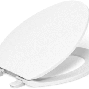 Asiento elongado para inodoro Kohler Brevia con ventaja Q2 ventaja, en color blanco