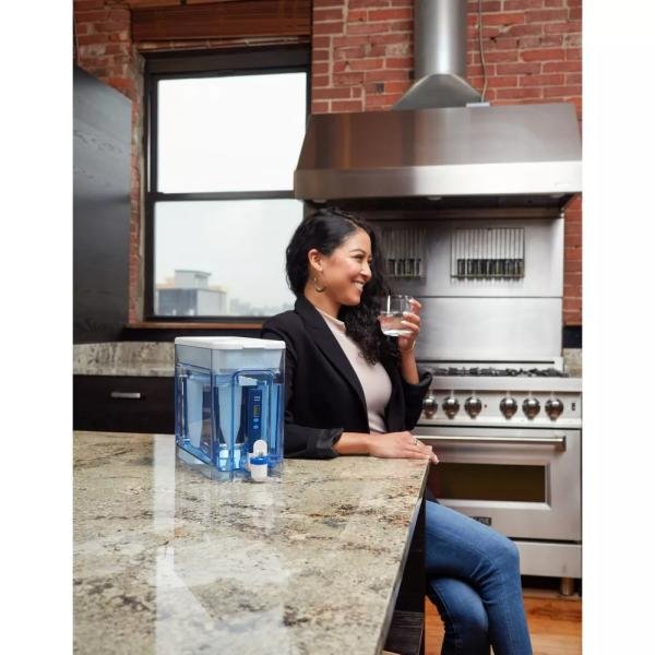 Dispensador de agua filtrada Zerowater de 32 tazas, listo para usar - Imagen 3
