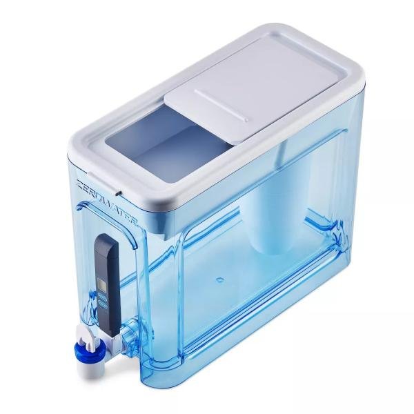 Dispensador de agua filtrada Zerowater de 32 tazas, listo para usar - Imagen 5