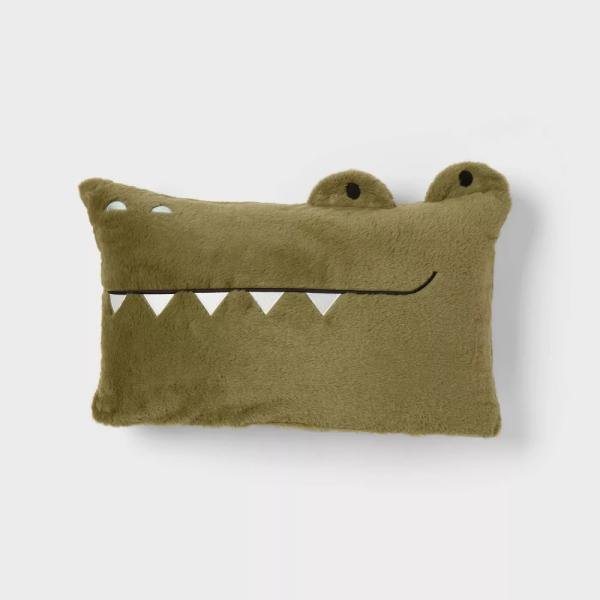 Saco de dormir infantil cocodrilo. Material y relleno de poliéster. Diseñado para adaptarse a niños de hasta 57 pulgadas de alto. Estilo rectángulo. Apto para edades de 3 a 10 años. Lavable - Imagen 2