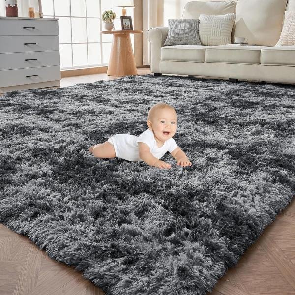 Alfombras de área de 2.50x3.00 M para sala de estar, ultra suaves para dormitorio, alfombra mullida