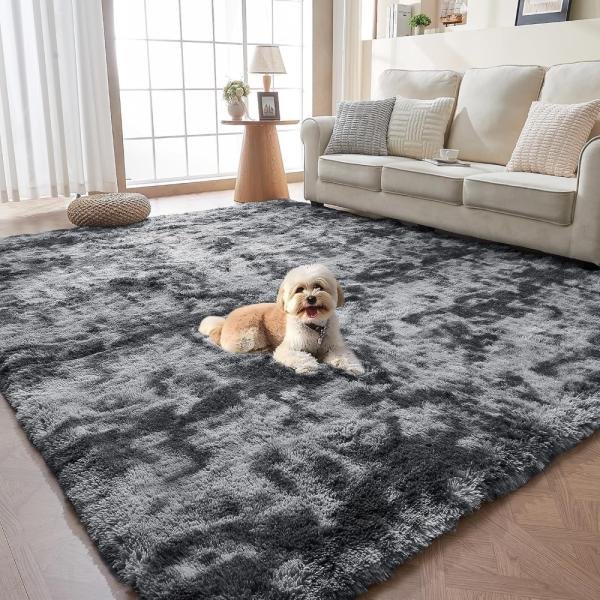 Alfombras de área de 2.50x3.00 M para sala de estar, ultra suaves para dormitorio, alfombra mullida - Imagen 3
