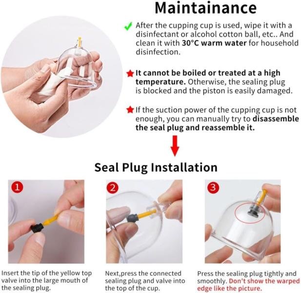 Juego de ventosas de 15 piezas, incluye bomba, ideal para masaje de espalda, alivio del dolor y terapia física, fácil de usar en casa - Imagen 2