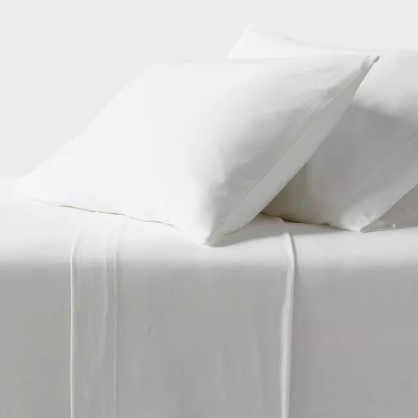 Juego de 2 fundas de almohada tamaño standard en tono liso. Tejido 100% jersey de algodón. Cierre final. Diseño lavable a máquina.*VALORADO* - Imagen 3