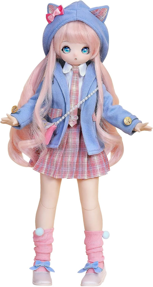 ICY Fortune Days BJD 1/4 Yan Ye, muñeca articulada 16", estilo anime, incluye peluca, ojos 3D, ropa y zapatos.