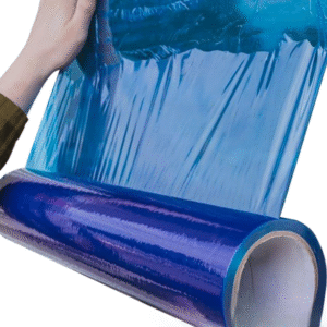 ArmorDillo máscara y pelar para pintar ventanas, película adhesiva de polietileno, protege vidrio, incluye cuchillo utilitario gratis, fácil de aplicar y remover