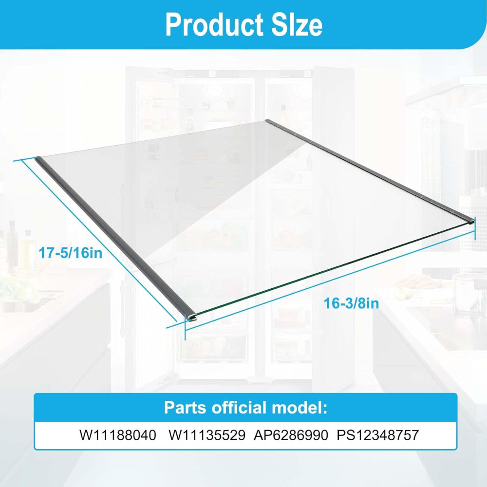 Estante de vidrio para refrigerador - Imagen 2