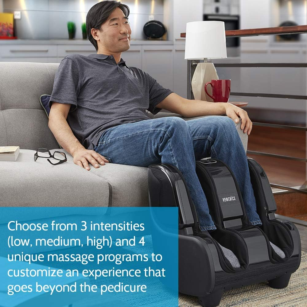 Masajeador Homedics Therapist Select: rodillos, 4 programas, 3 intensidades, inclinación ajustable y fundas lavables para máxima comodidad. - Imagen 4