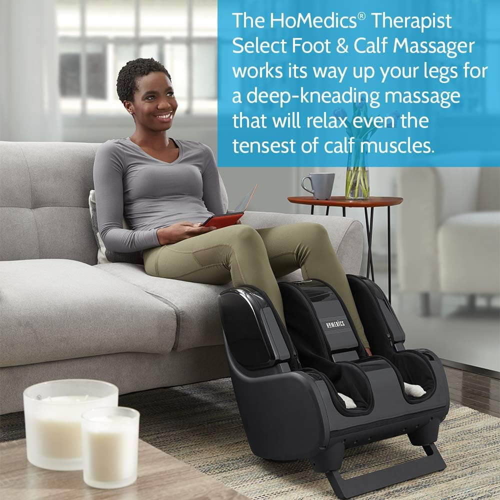 Masajeador Homedics Therapist Select: rodillos, 4 programas, 3 intensidades, inclinación ajustable y fundas lavables para máxima comodidad. - Imagen 5