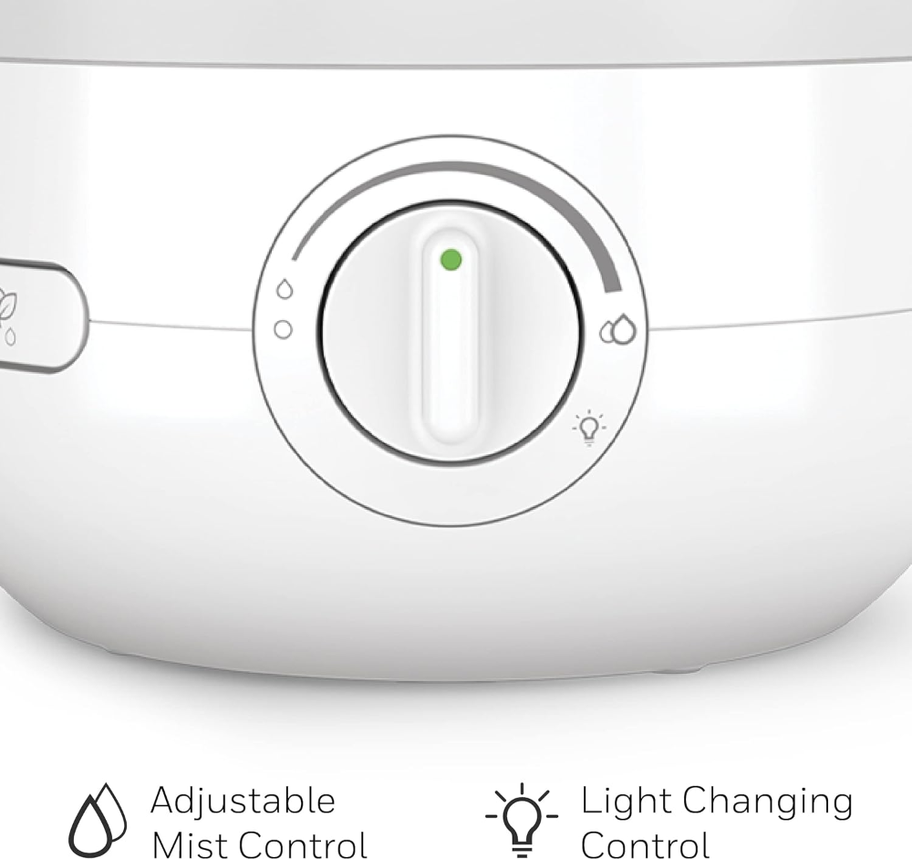 Humidificador y difusor que cambia la luz ultra brillante, humidificador de niebla fría para dormitorio u oficina con difusor de aceite esencial - Imagen 5