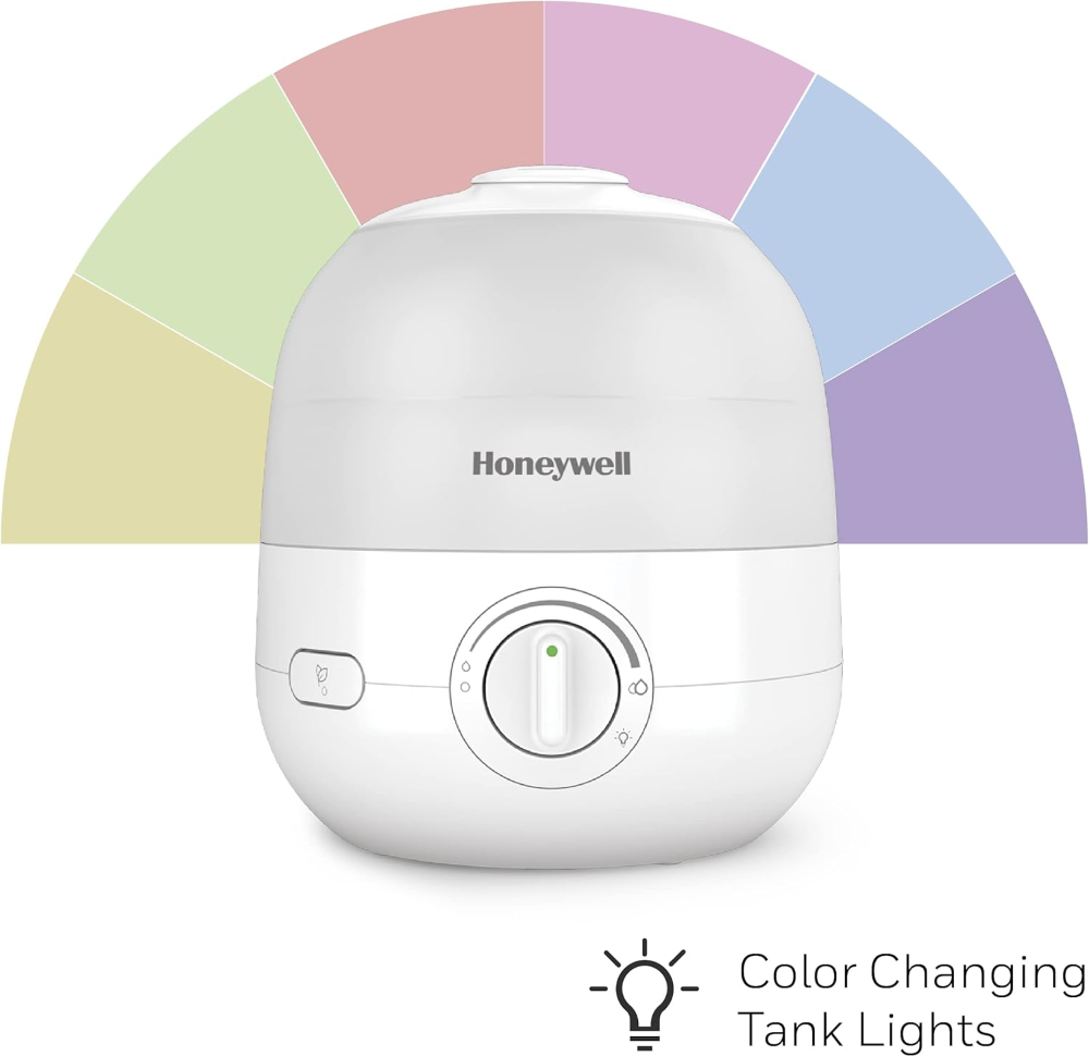 Humidificador y difusor que cambia la luz ultra brillante, humidificador de niebla fría para dormitorio u oficina con difusor de aceite esencial - Imagen 6