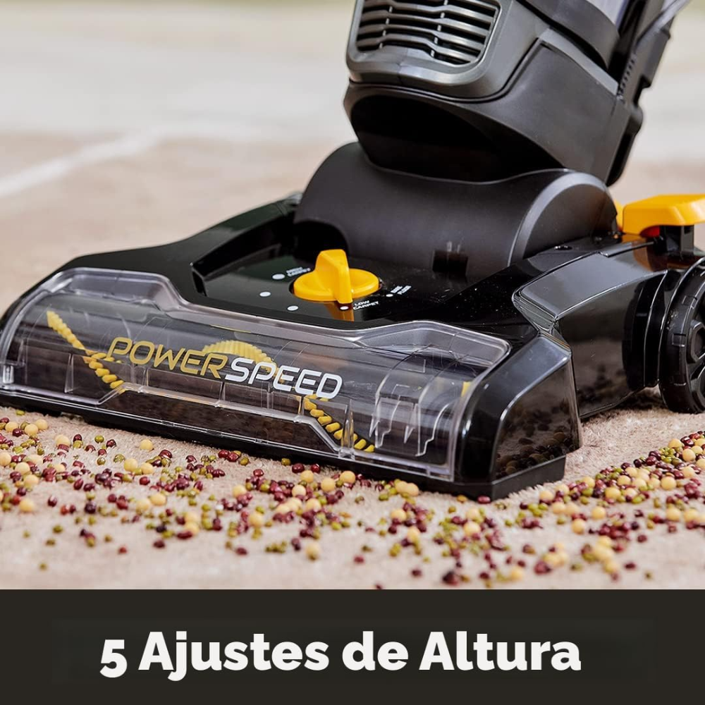 Aspiradora vertical ligera y potente para alfombras y suelos duros, turbo, fácil de usar y ofrece una potente limpieza profunda, Vaso para polvo extra grande, Ideal para dueños de mascotas*VALORADO* - Imagen 4