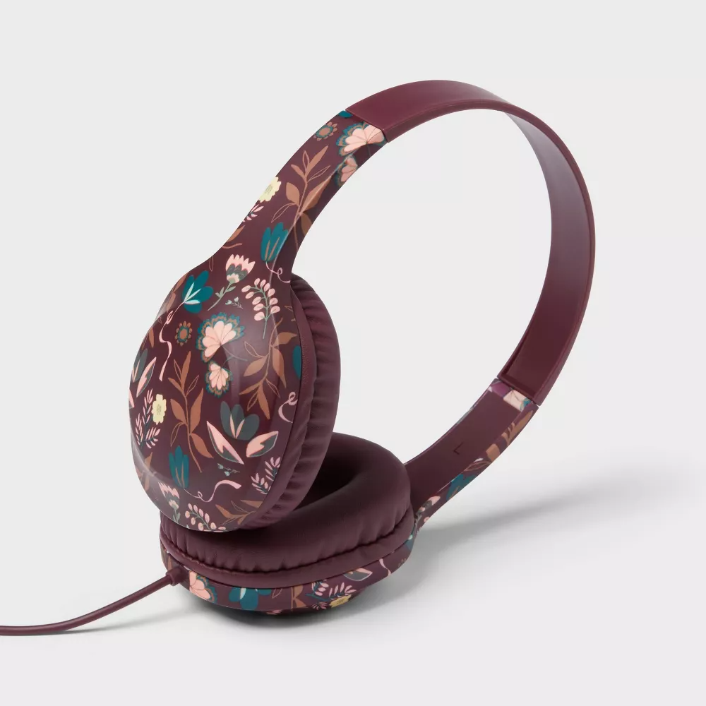 Auriculares supraaurales con micrófono incorporado, con suaves almohadillas para los oídos y un diseño liviano, con cable de 4 pies.Funciona fácilmente con una conexión jack de 3,5 mm. - Imagen 3