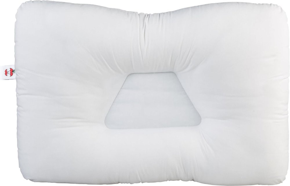 Almohada de apoyo cervical Tri-Core ? Suave (firmeza media) Almohada ortopédica para el cuello para aliviar el dolor - Imagen 2
