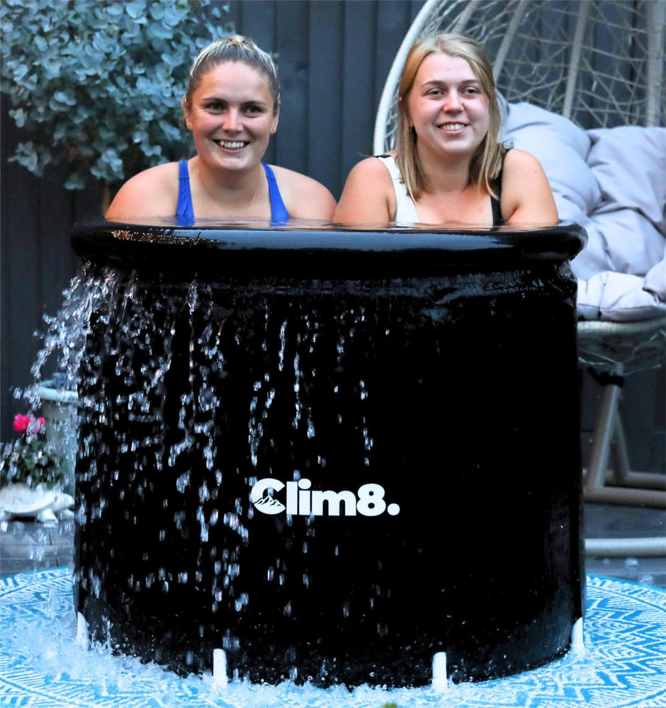 Bañera de hielo para atletas: piscina fría de 116 galones al aire libre con tapa, vaina de hielo portátil para adultos, bañera de hielo inflable, terapia de frío, bañera independiente. - Imagen 4