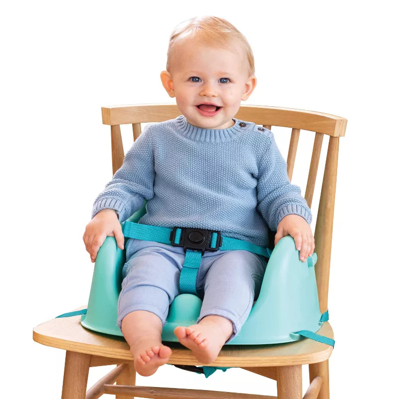 Infantino Asiento infantil Discovery 3 en 1 con música y luces - Verde azulado - Imagen 2