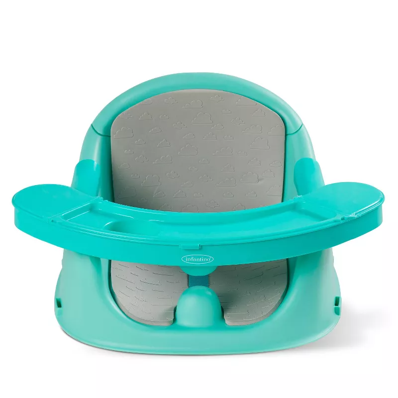 Infantino Asiento infantil Discovery 3 en 1 con música y luces - Verde azulado - Imagen 3