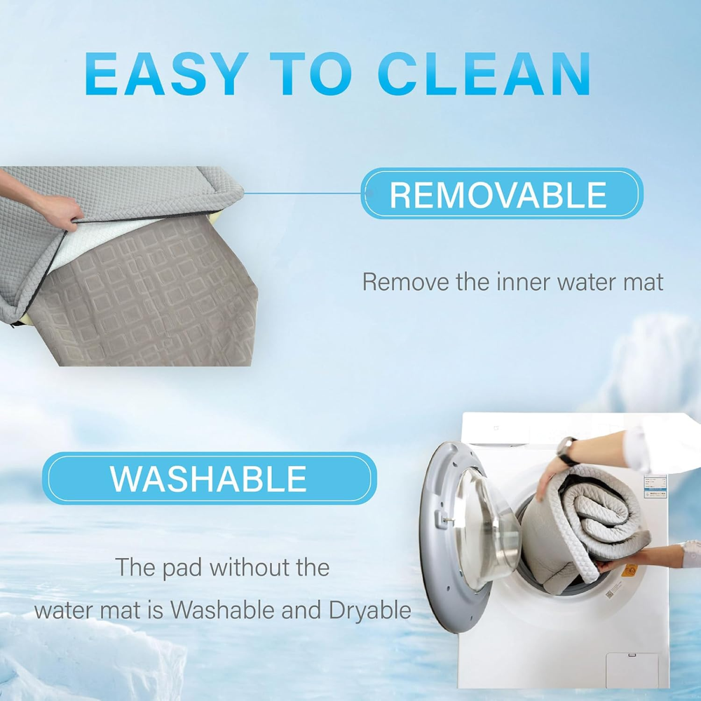 Sistema de refrigeración para mascotas para verano, alfombrilla de agua de refrigeración constante para perros y gatos, no necesita refrigeración ni gel químico - Imagen 2