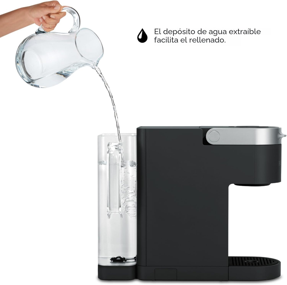 Keurig K-Supreme - Cafetera de cápsulas K-Cup de una sola porción, tecnología MultiStream, 4 tamaños de preparación, depósito extraíble de doble posición de 66 onzas, color negro - Imagen 2