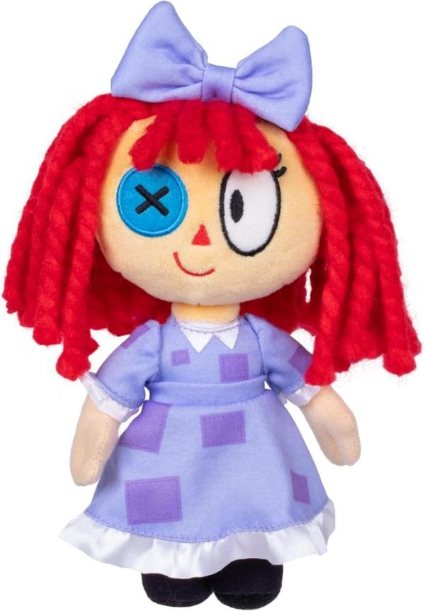 The Amazing Digital Circus Figuras coleccionables variadas de Peluche Deluxe de Pomni, Figura de 20.3 CM Hecha con Materiales Premium, Colecciona, Pomni, Kinger, Jax y Ragatha - Imagen 4