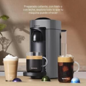 Cafetera de una sola porción: café o espresso con solo tocar un botón. Programas y características innovadoras como calentamiento de 25 segundos y apagado automático de ahorro de energía