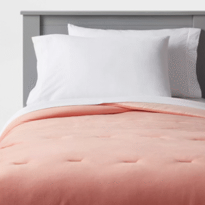 Edredón de terciopelo para niños Pillowfort, tamaño Full/Queen, certificado OEKO-TEX, poliéster, lavable a máquina, para adolescentes