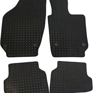 Ltd - Alfombras para coche, goma resistente, antideslizante, protege superficies, fácil de instalar, ideal para interior o maletero.