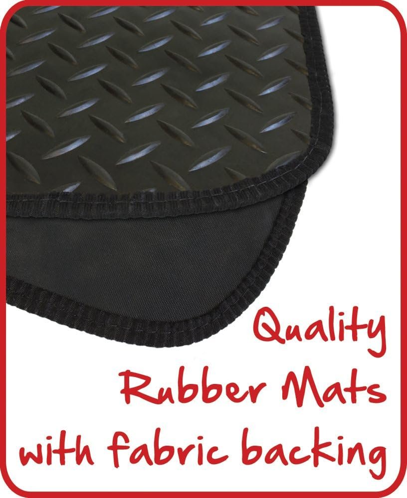 Ltd - Alfombras para coche, goma resistente, antideslizante, protege superficies, fácil de instalar, ideal para interior o maletero. - Imagen 2