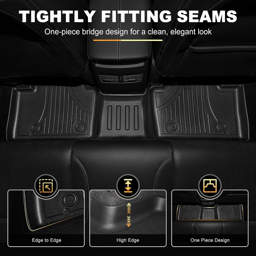 Alfombrillas automotrices para Nissan Altima 2019-2022 2023 2024 2025, tapetes de TPE resistentes para todo tipo de clima, juego completo de revestimientos originales de primera - Imagen 3