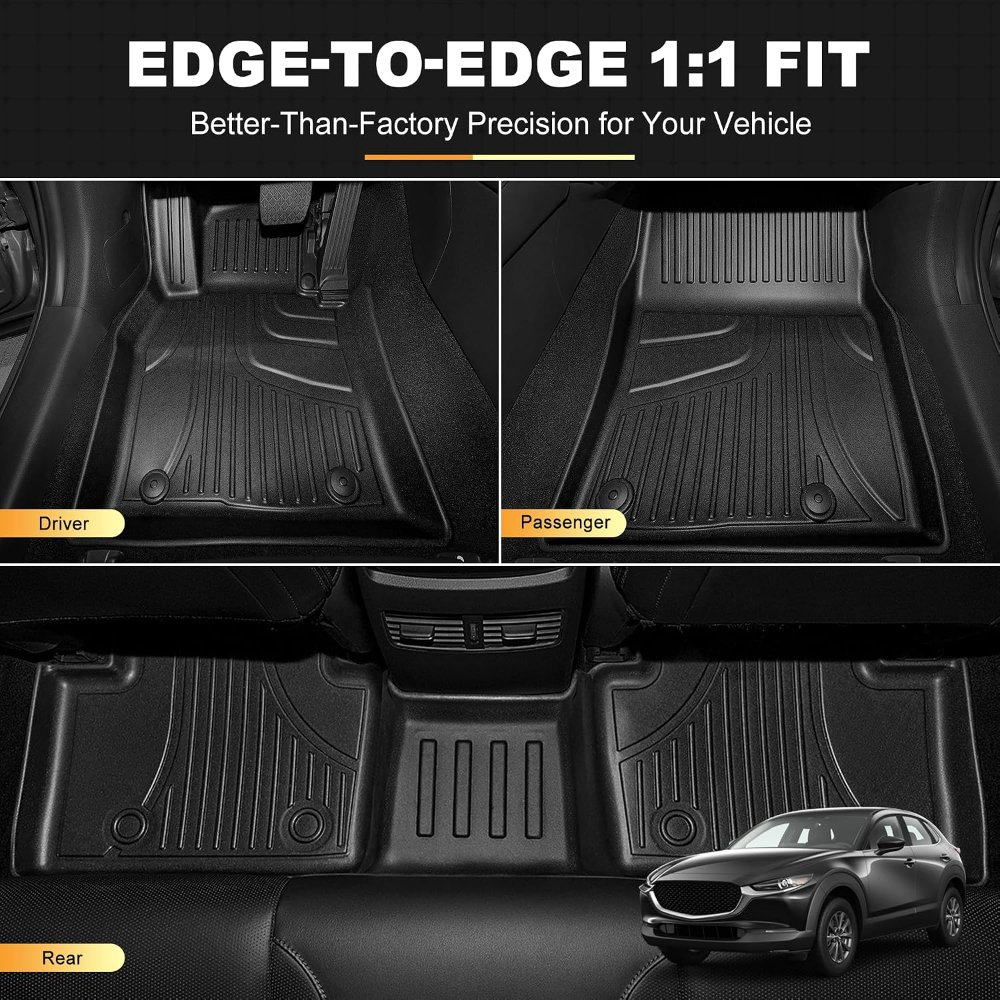 Alfombrillas automotrices para Nissan Altima 2019-2022 2023 2024 2025, tapetes de TPE resistentes para todo tipo de clima, juego completo de revestimientos originales de primera - Imagen 5
