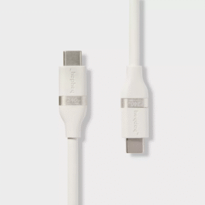 Cable heyday USB-C a USB-C de 6 pies, ideal para cargar dispositivos compatibles con USB-C de forma rápida y práctica.
