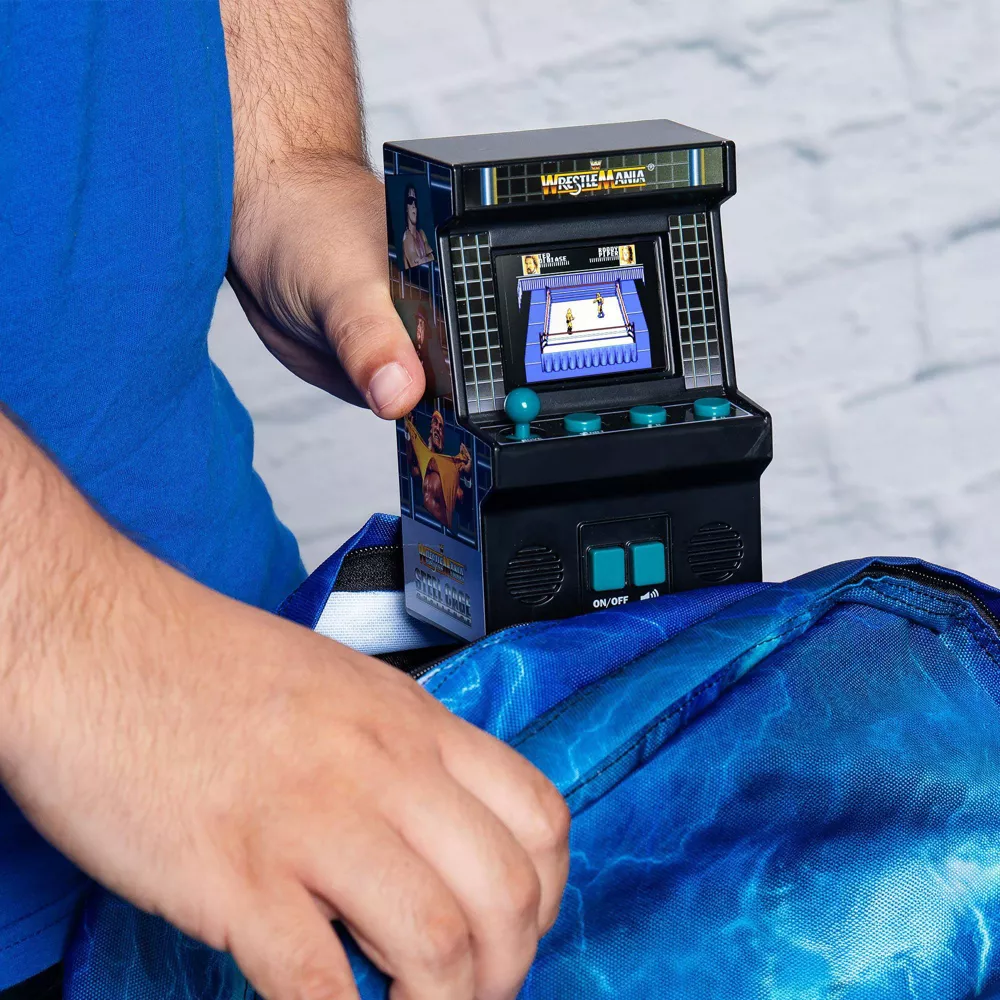 Consola de videojuegos arcade portátil WWE Mini Classics TFT, juego electrónico de mano, para coleccionistas y aficionados - Imagen 3