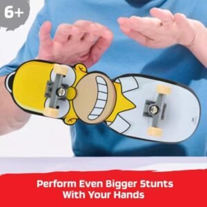 Tech Deck Handboard TRGX Simpsons SLD Vehículo de juguete, diseño de Homer Simpson, para niños mayores de 3 años