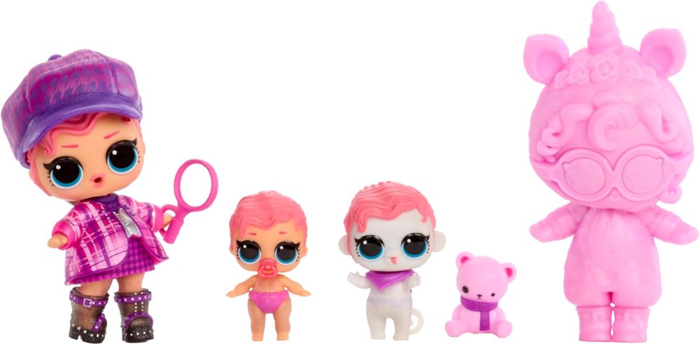 Muñeca LOL Surprise Eye Spy Series Ultimate Unboxing, con 40+ sorpresas, incluye 3 muñecas exclusivas (1 Tot, 1 Baby Sister, 1 mascota), diseño de candado grande, para niños a partir de 6 años - Imagen 5