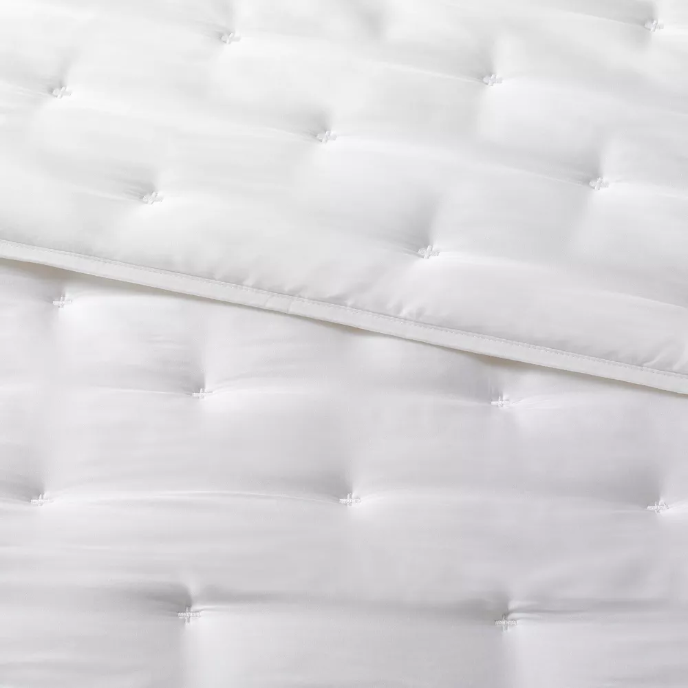 Juego de edredón y fundas de almohada TENCEL? de 3 piezas, satén liso, 320 hilos, lavable a máquina, para hogar - Imagen 3