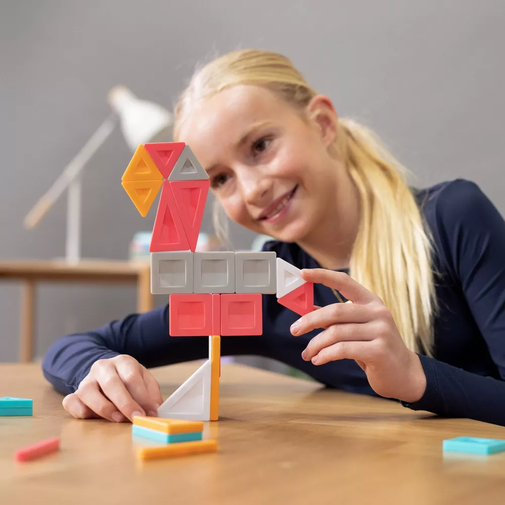 Juego de construcción magnético CONNETIX PRO, 70 piezas, para pensamiento creativo, para niños mayores de 8 años - Imagen 2