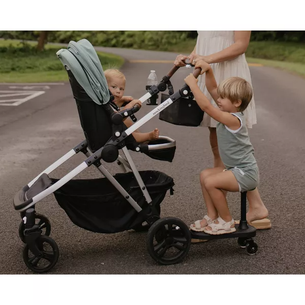 Accesorio para cochecito Mockingbird Riding Board, asiento desmontable para sentarse o pararse, se acopla a la izquierda, para niños de 3 a 5 años, para cochecitos Mockingbird - Imagen 2